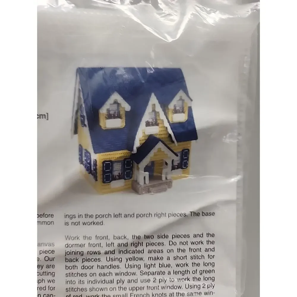 Mary Maxim plastic canvas‎ Stitch Kit sealed Cape Cod 17882